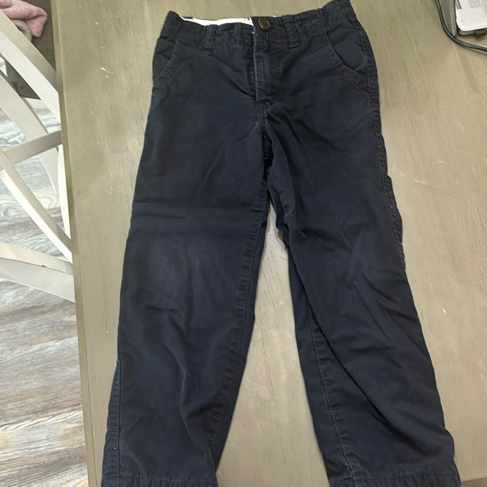 Fleece lined khakis